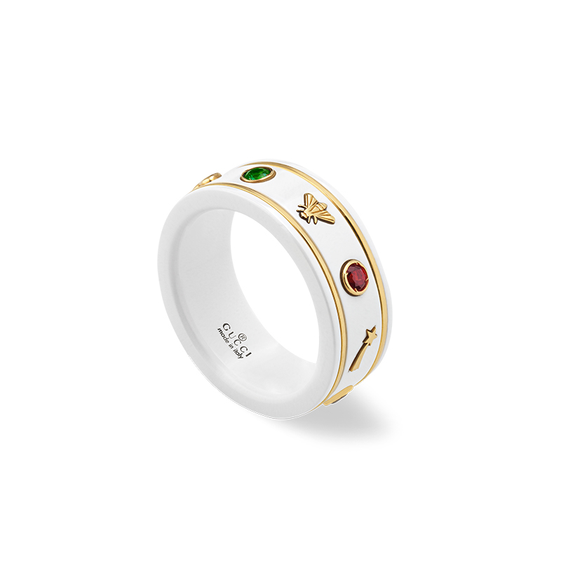 Gucci Fine Jewellery Ouroboros YBC527095001 Fashion Ring