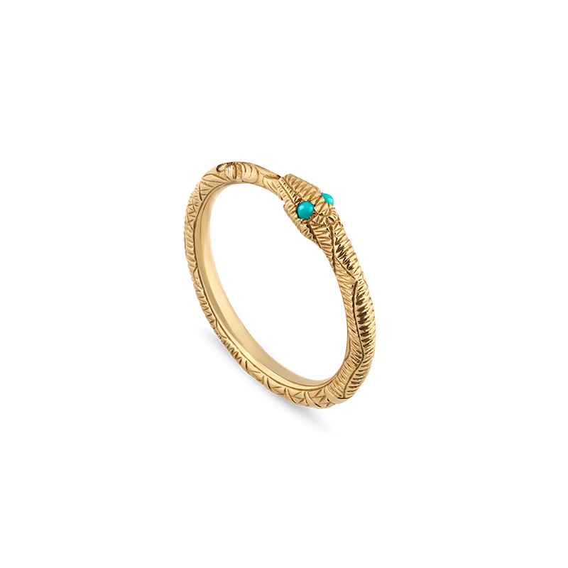 Gucci Fine Jewellery Ouroboros YBC526575001 Fashion Ring