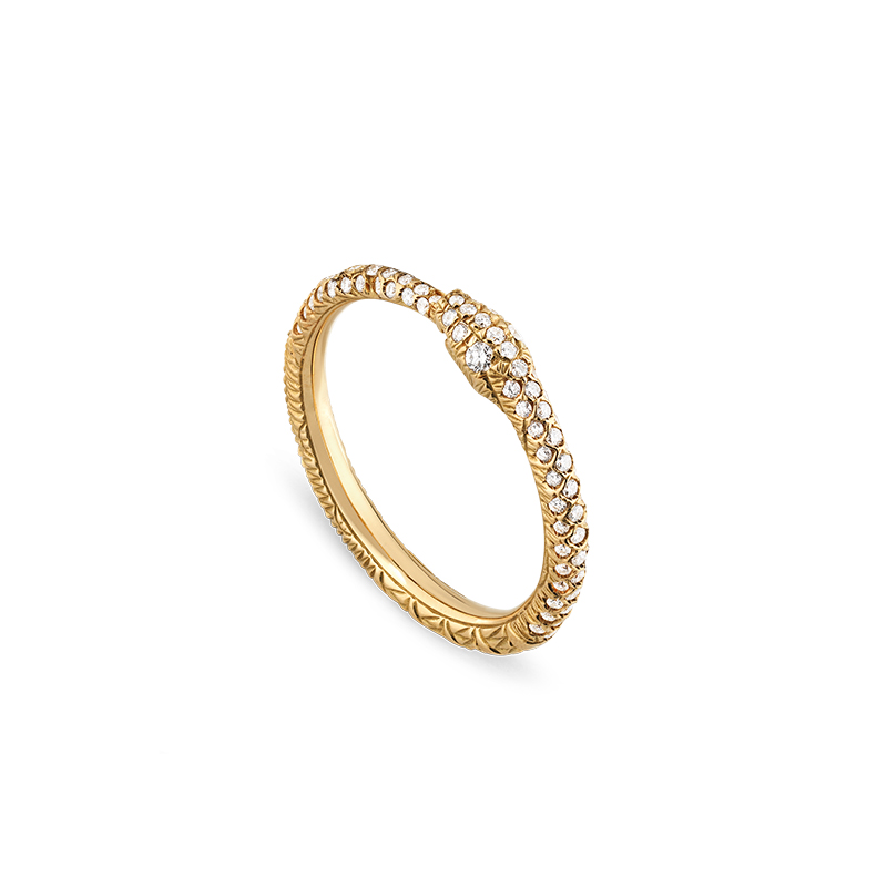 Gucci Fine Jewellery Ouroboros YBC526576001 Fashion Ring