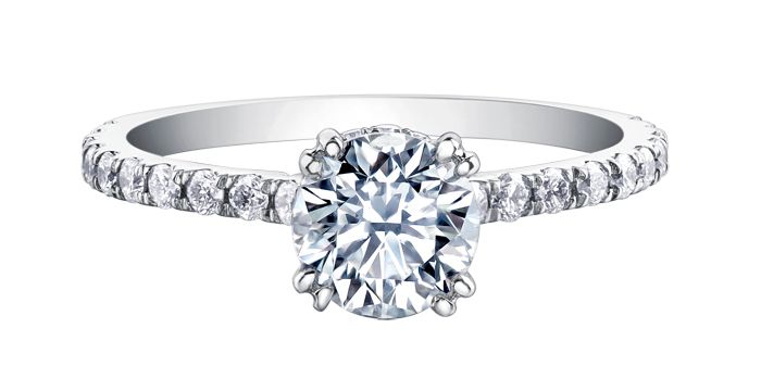 Maple Leaf Diamonds Circle of Love R30428WG/100-18 Ladies Fashion Ring