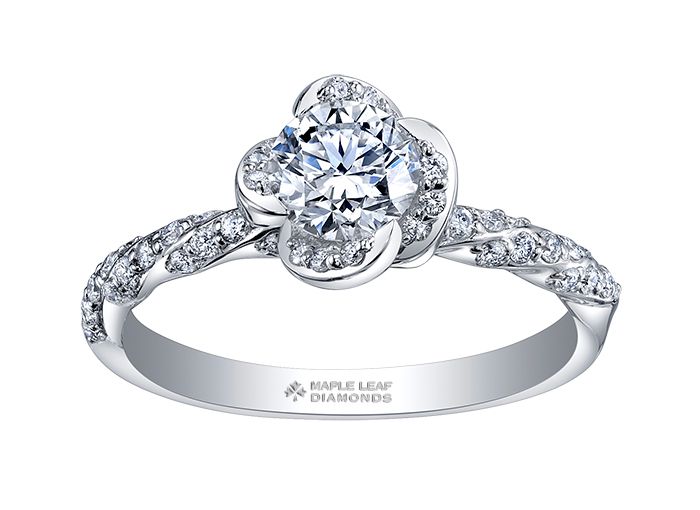Maple Leaf Diamonds Wind’s Embrace R30391WG/75-18 Ladies Fashion Ring
