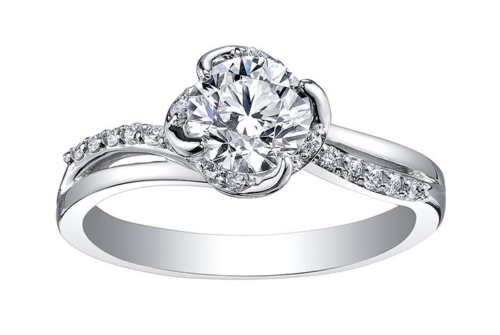 Maple Leaf Diamonds Wind’s Embrace R3703WG/120-18 Ladies Fashion Ring