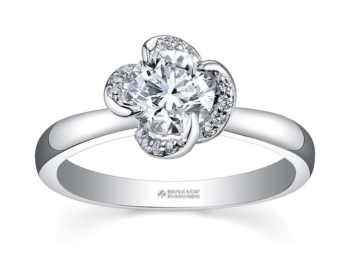 Maple Leaf Diamonds Wind’s Embrace R3712WG/75-18 Ladies Fashion Ring