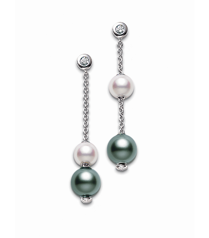 Mikimoto Pearls in Motion Earrings PEL644ABDW | La Maison Monaco