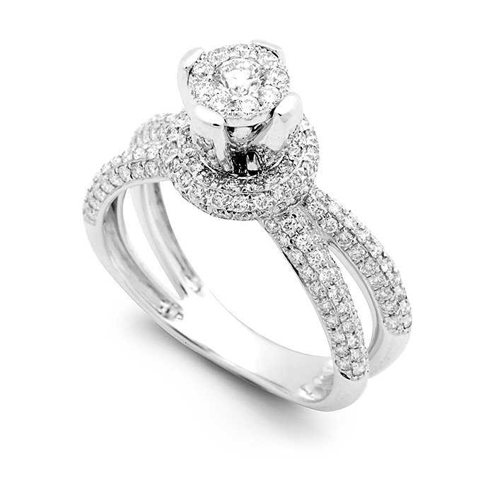 Monaco Collection Engagement Ring AN543-W Women's Engagement Ring