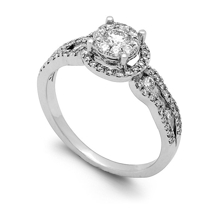 Monaco Collection Engagement Ring AN551-W Women's Engagement Ring