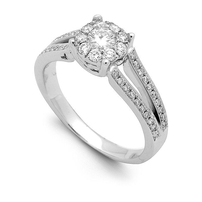 Monaco Collection Engagement Ring AN553-W Women's Engagement Ring