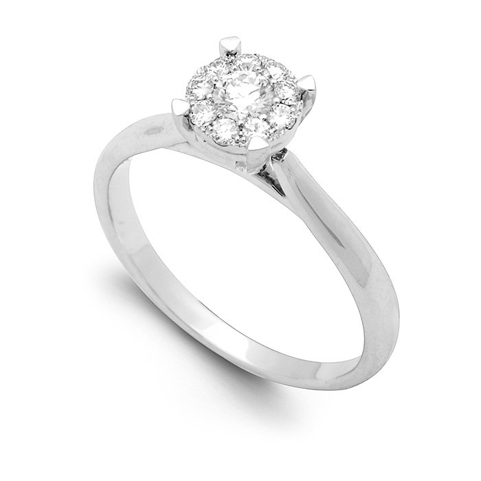 Monaco Collection Engagement Ring AN693W Women's Engagement Ring