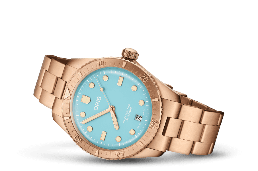 Oris Divers Sixty?Five 'Cotton Candy'