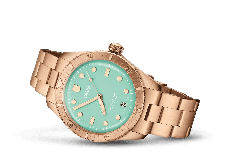 Oris Divers Sixty?Five 'Cotton Candy'