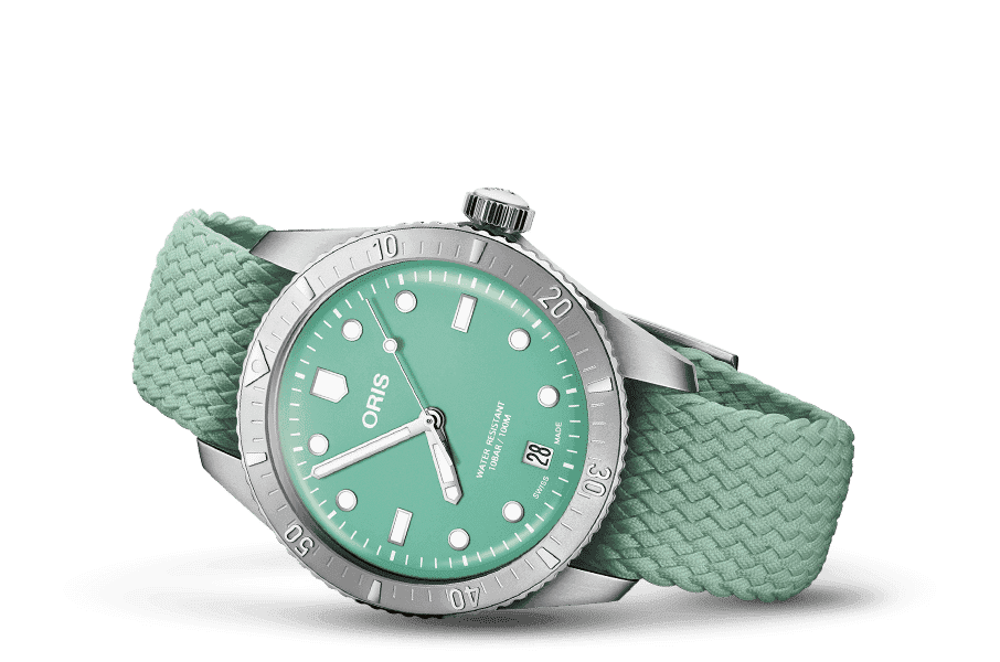 Oris Divers Sixty?Five 'Cotton Candy'