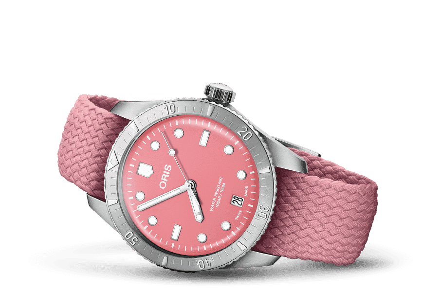 Oris Divers Sixty?Five 'Cotton Candy'