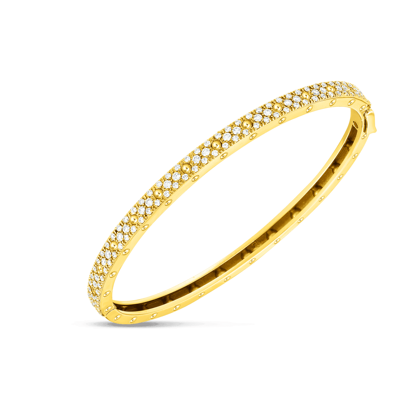 Roberto Coin POIS MOIS PAVE OVAL BANGLE