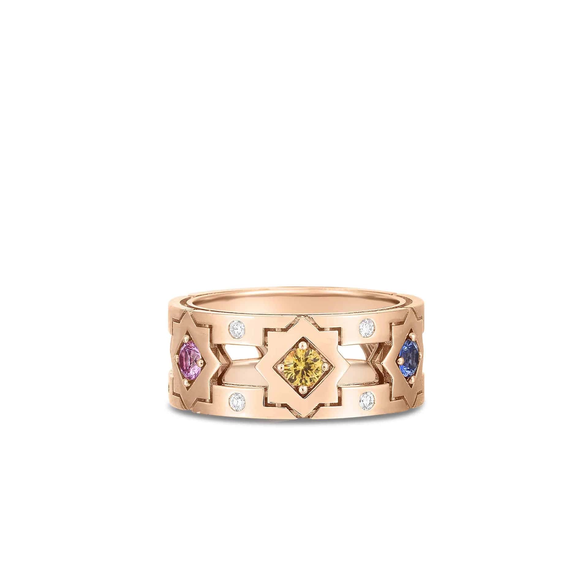 Roberto Coin MIX SAPP NAVARRA RING