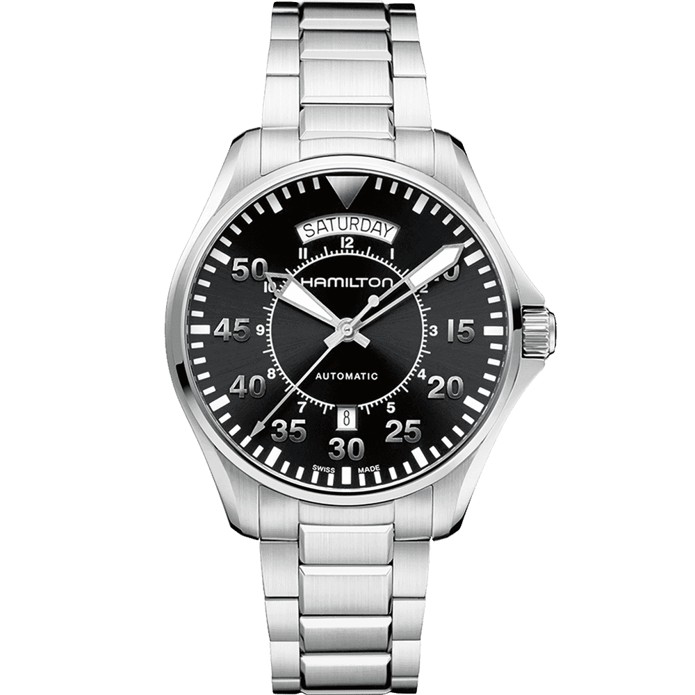 Hamilton Khaki Aviation Pilot Day Date Auto