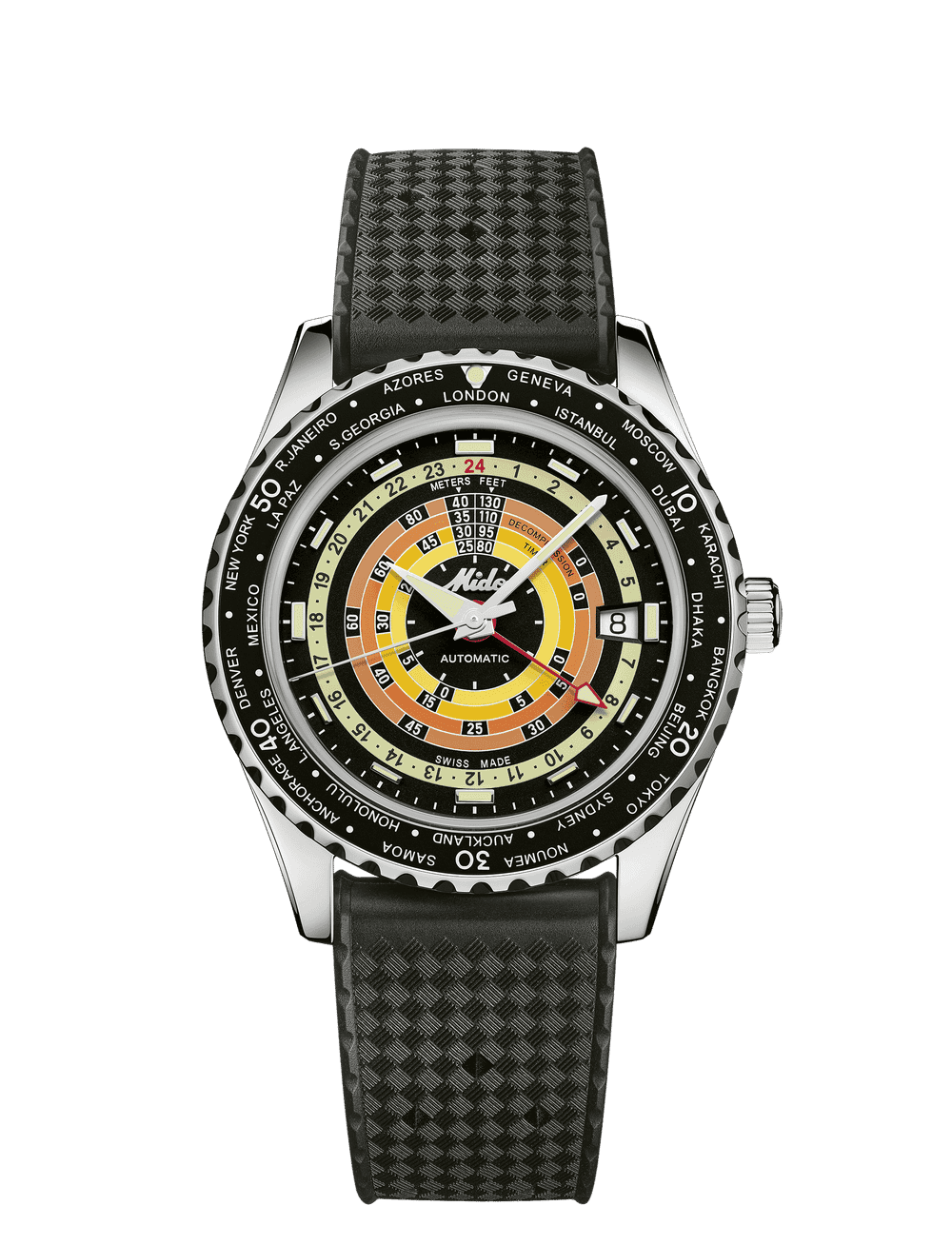 MIDO Ocean Star Decompression World Timer