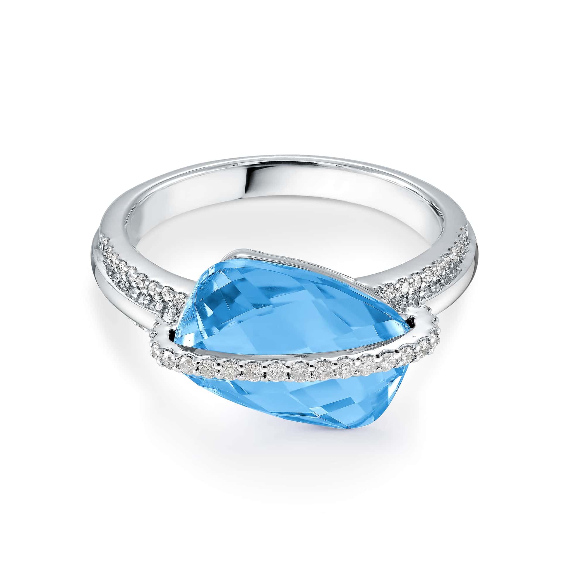 Monaco Collection Jardin Exotique Blue Topaz