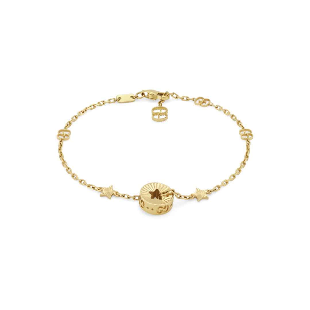 Gucci Icon Charm Bracelet in 18kt Yellow Gold