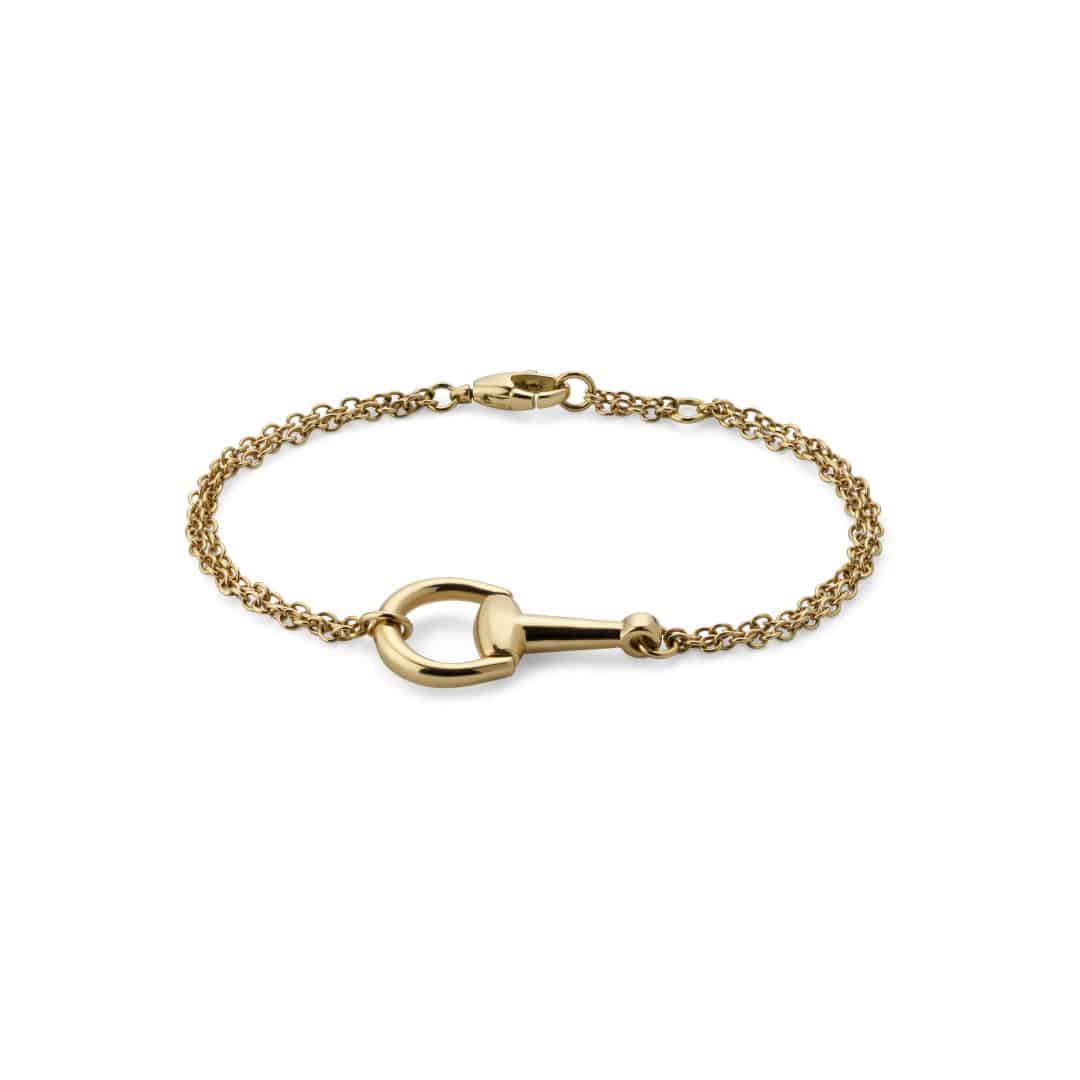 Gucci Horsebit Bracelet in 18kt Yellow Gold