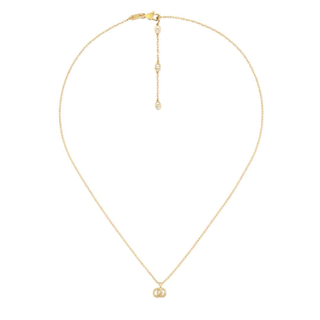 Gucci GG Running Necklace in 18kt Yellow Gold