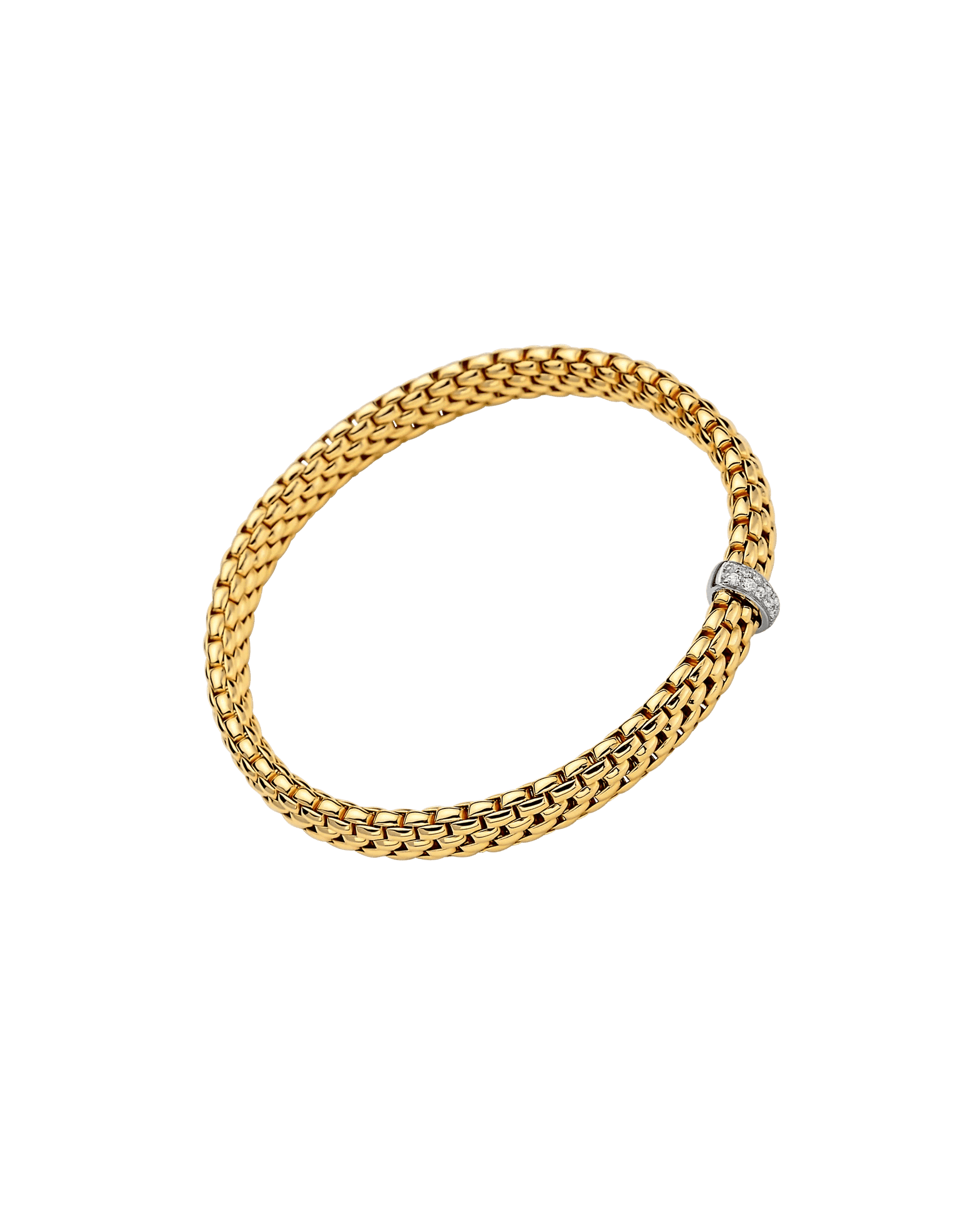 Fope Flex'it bracelet with diamonds