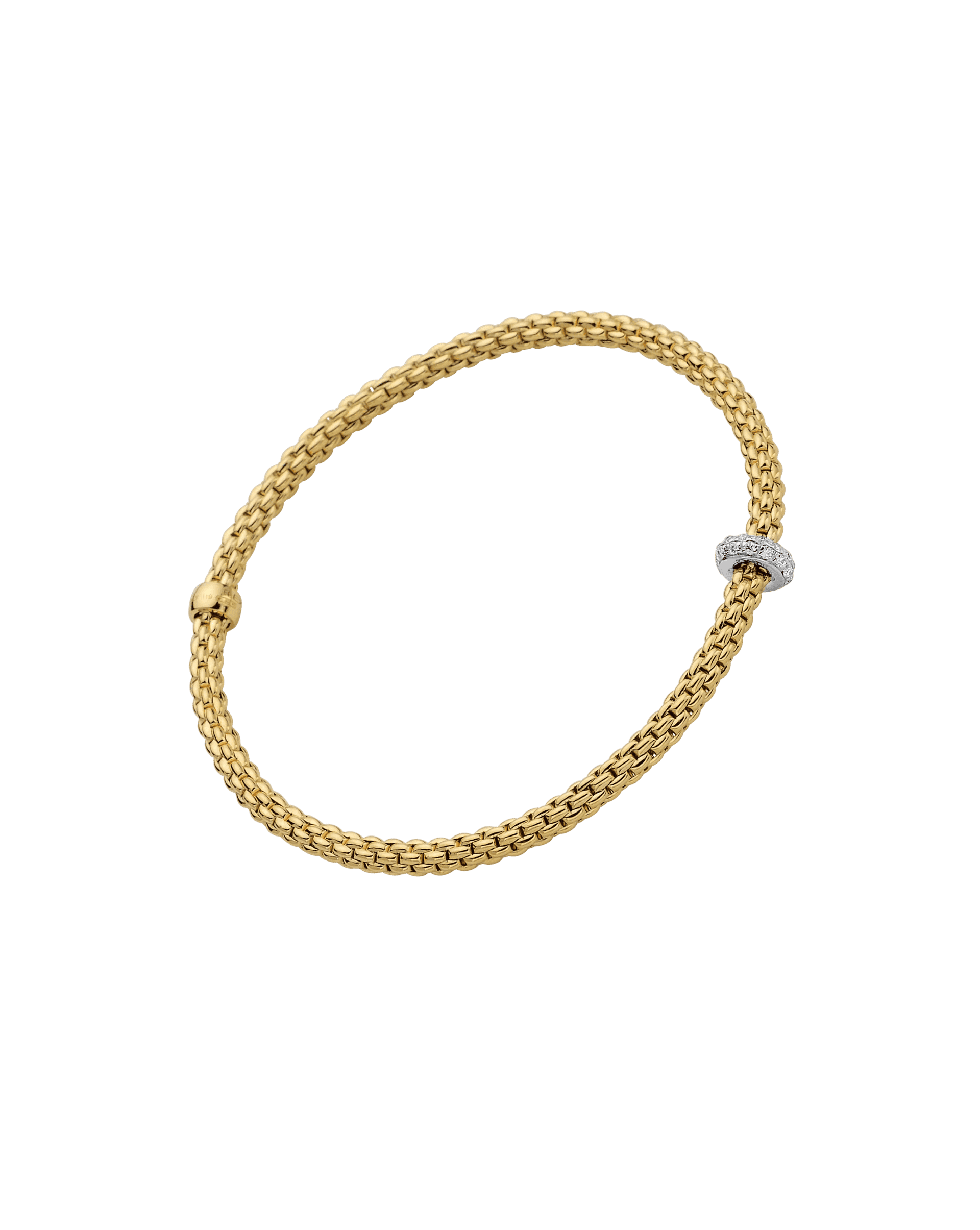Fope Flex'it bracelet with diamonds