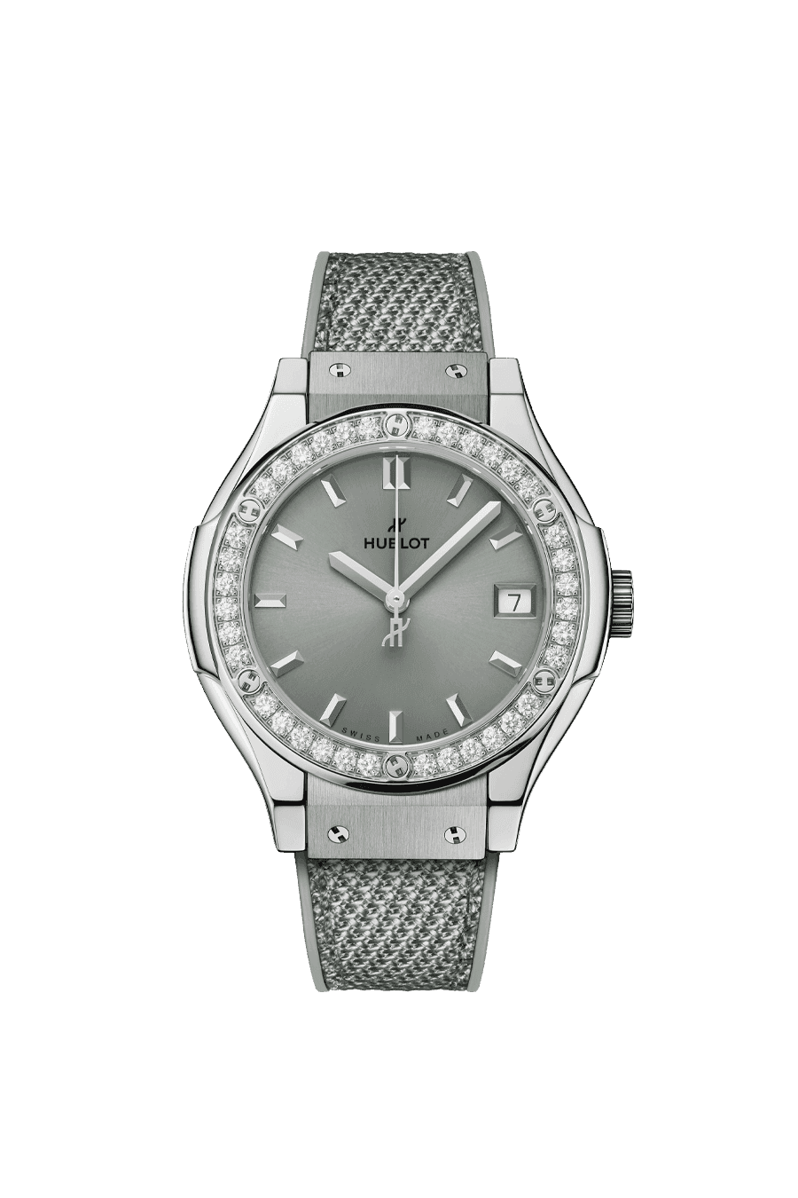 Hublot Classic Fusion Titanium Sage Green Diamonds