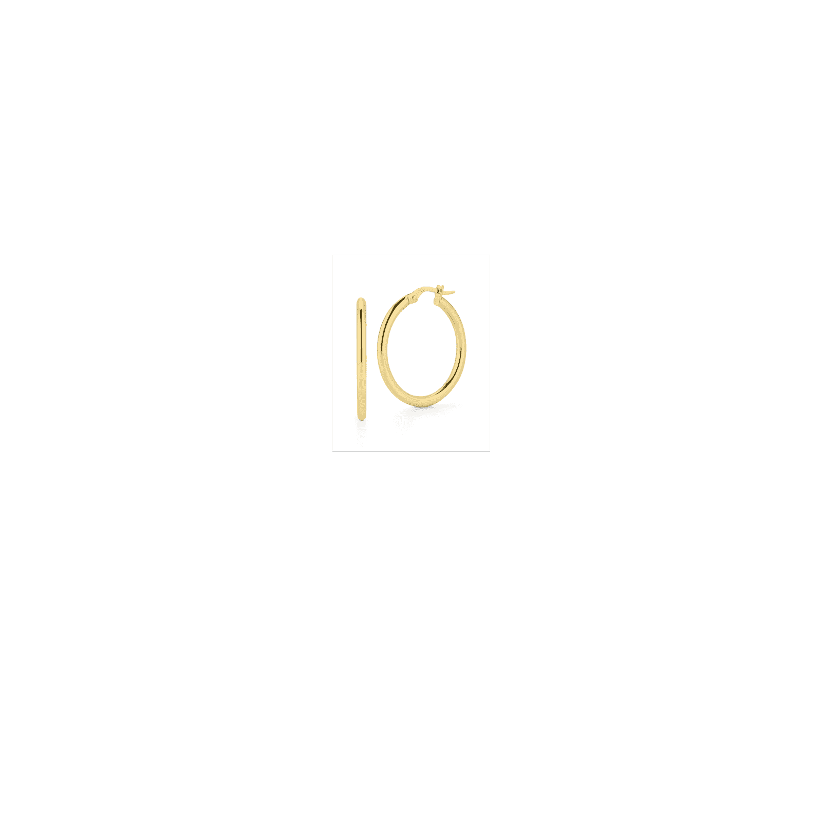 Roberto Coin Designer Gold Small Hoop Earrings