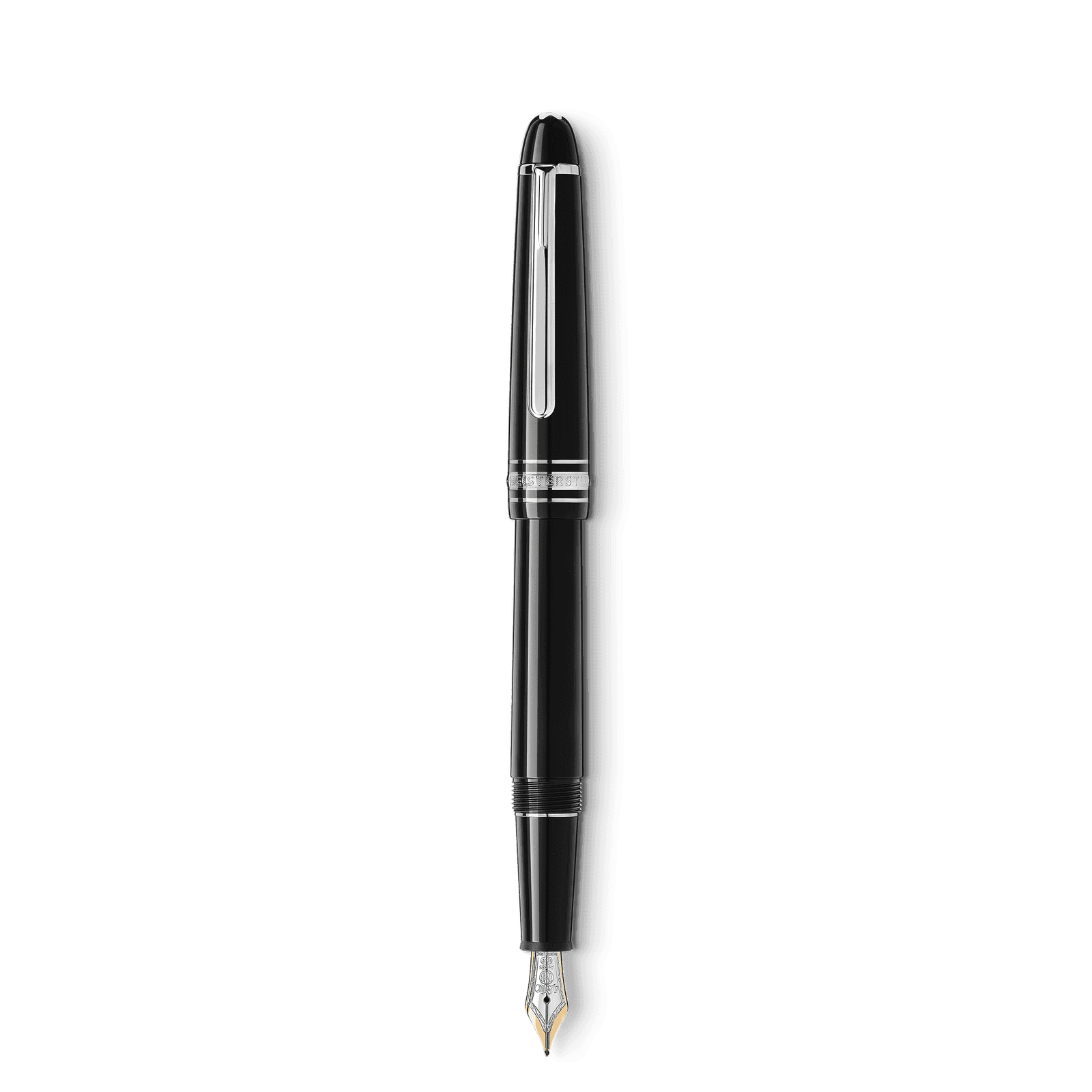 Montblanc Meisterstück Platinum-Coated Classique Fountain Pen (F)