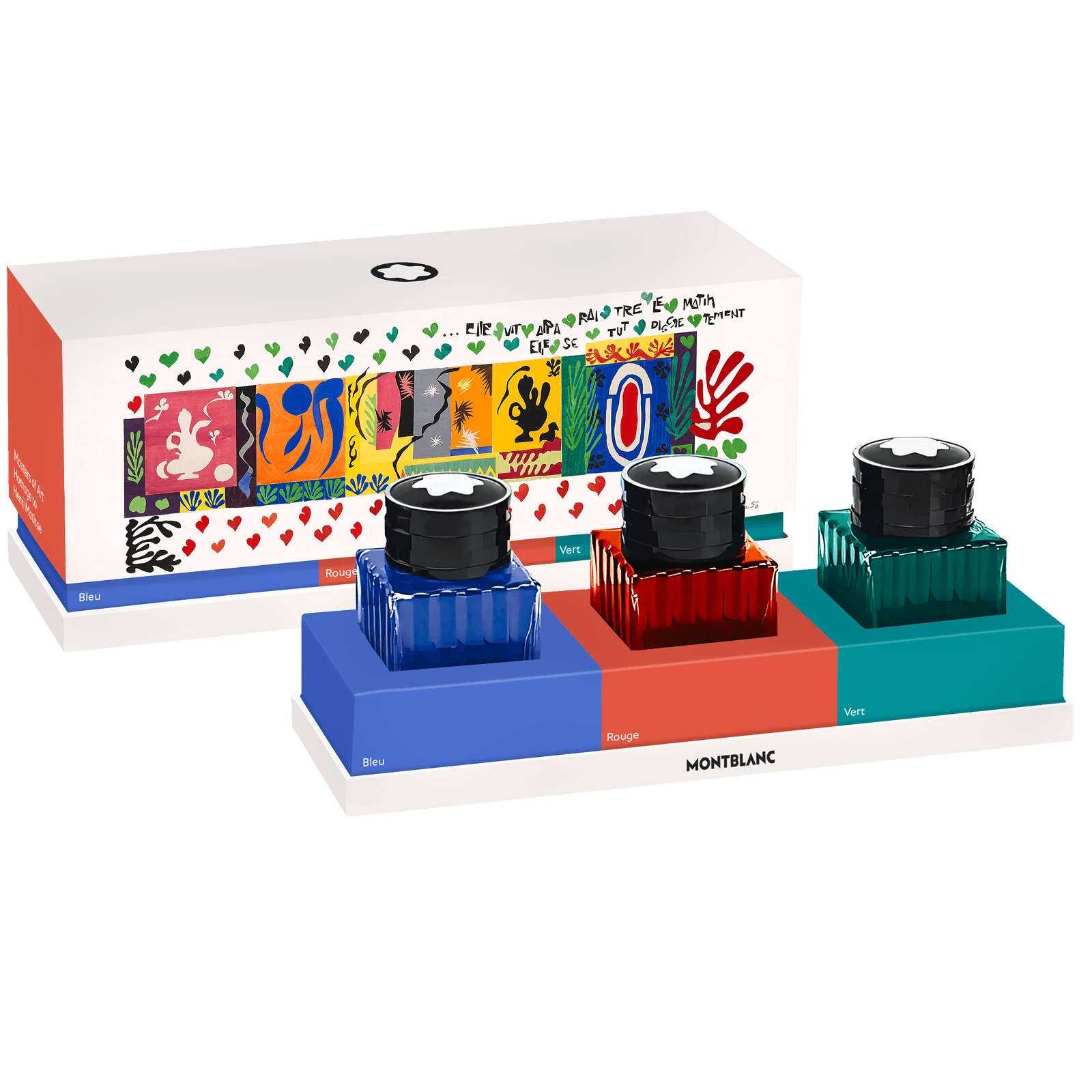 Montblanc Ink Bottle Set, Masters of Art Homage to Henri Matisse, 3x30 ml
