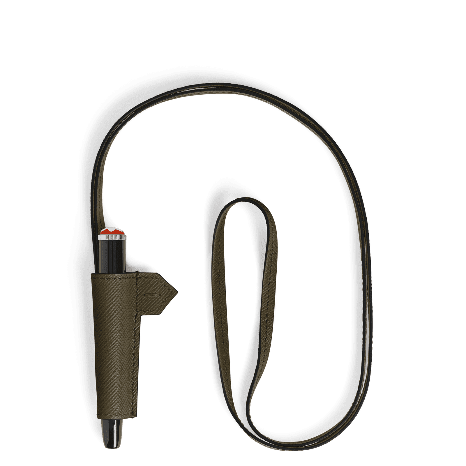 Montblanc 1-Pen Loop Necklace in Sartorial Leather