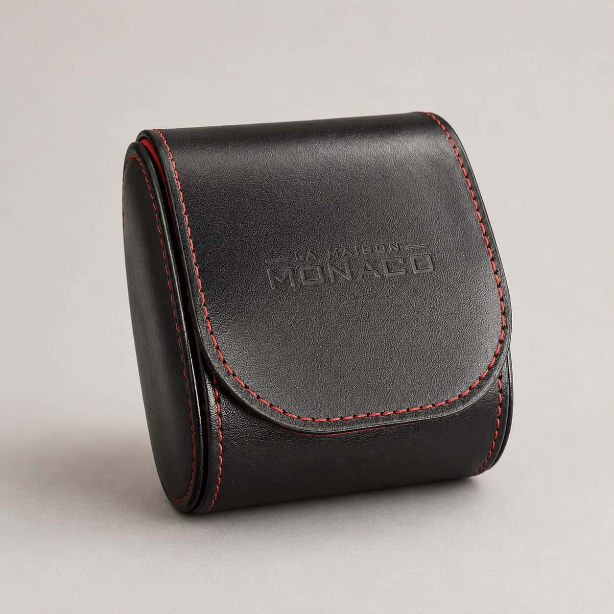 La Maison Monaco Luxury Single Watch Travel Pouch