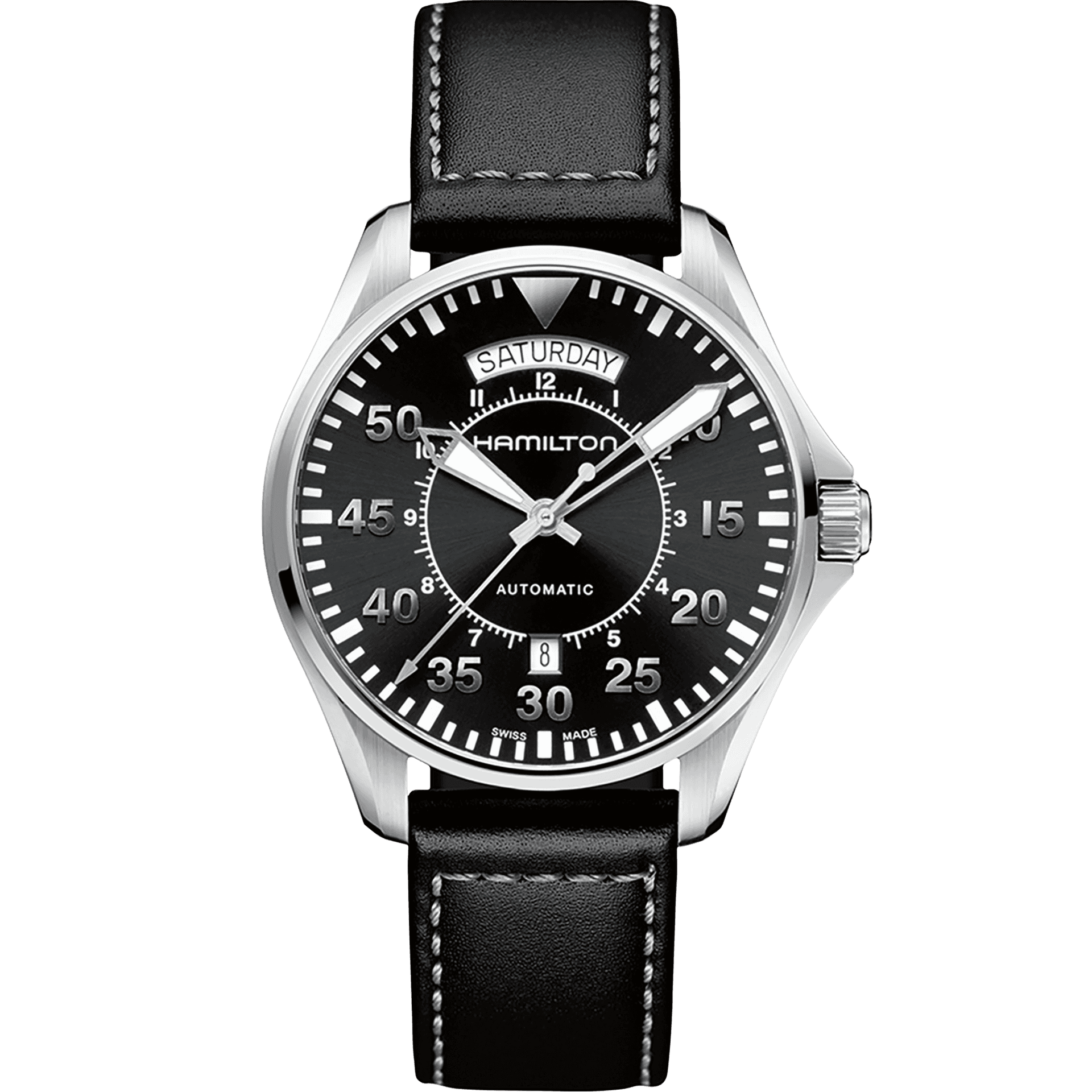 Hamilton Khaki Aviation Pilot Day Date Auto