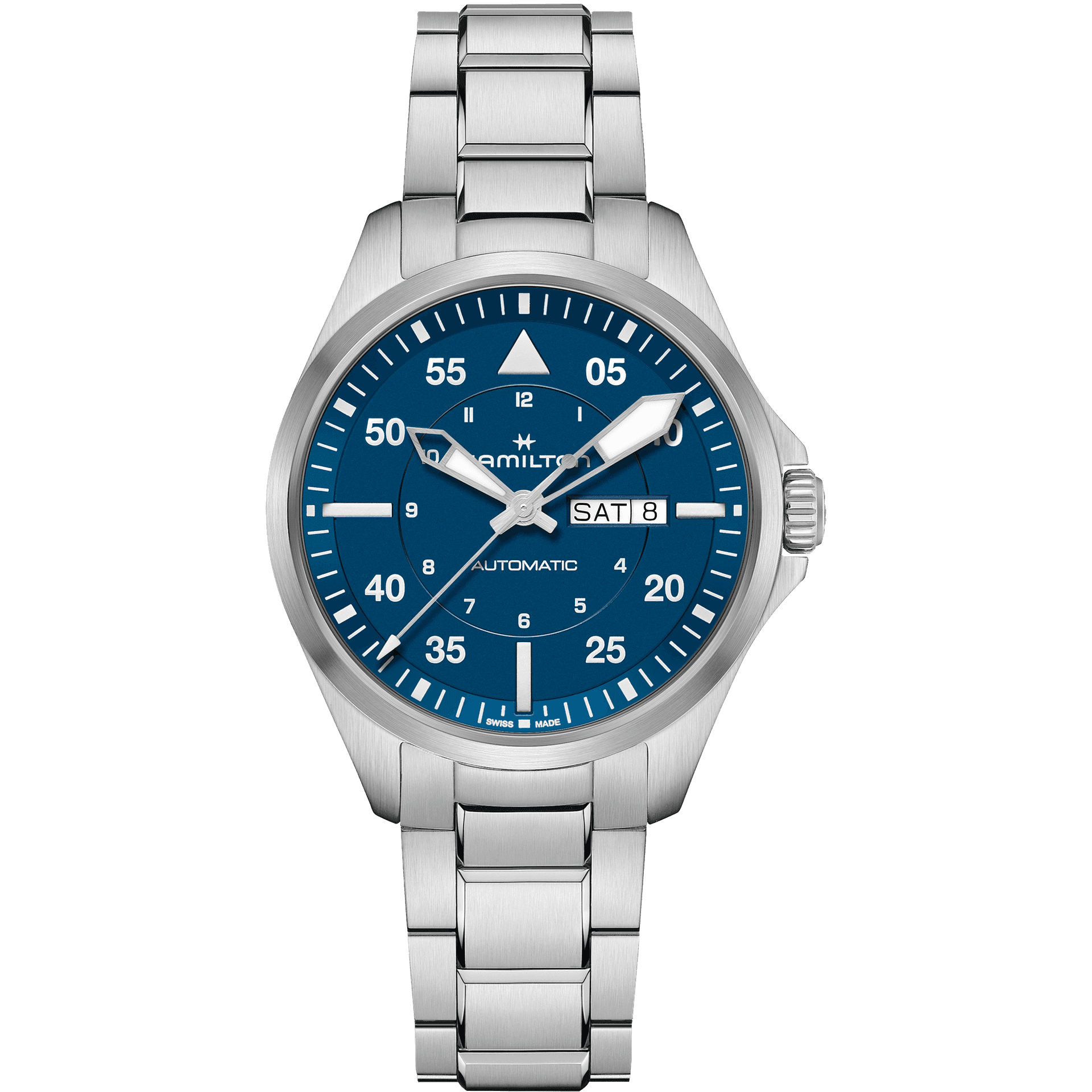 Hamilton Khaki Aviation Pilot Day Date Auto
