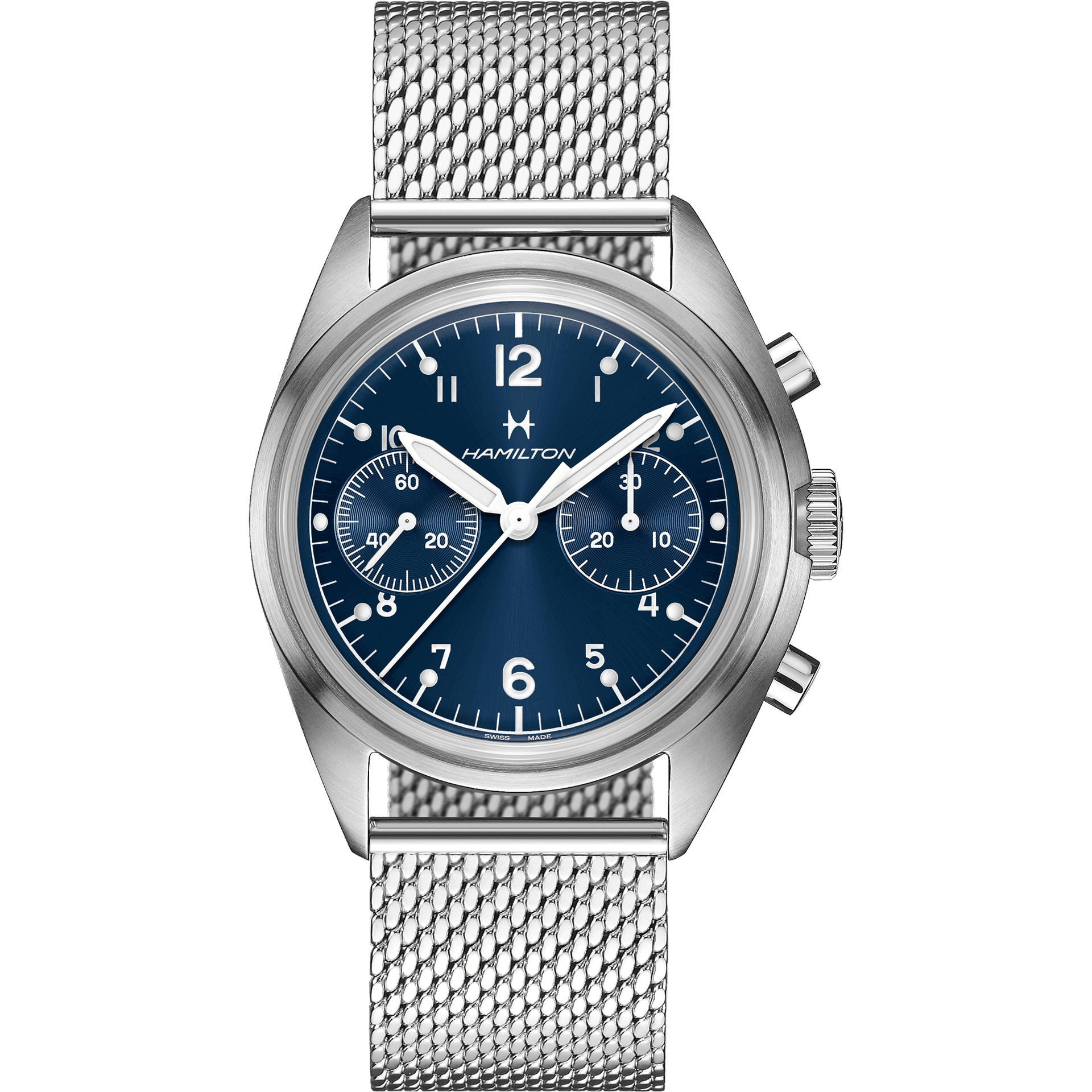 Hamilton Khaki Aviation Pilot Pioneer Mechanical Chrono