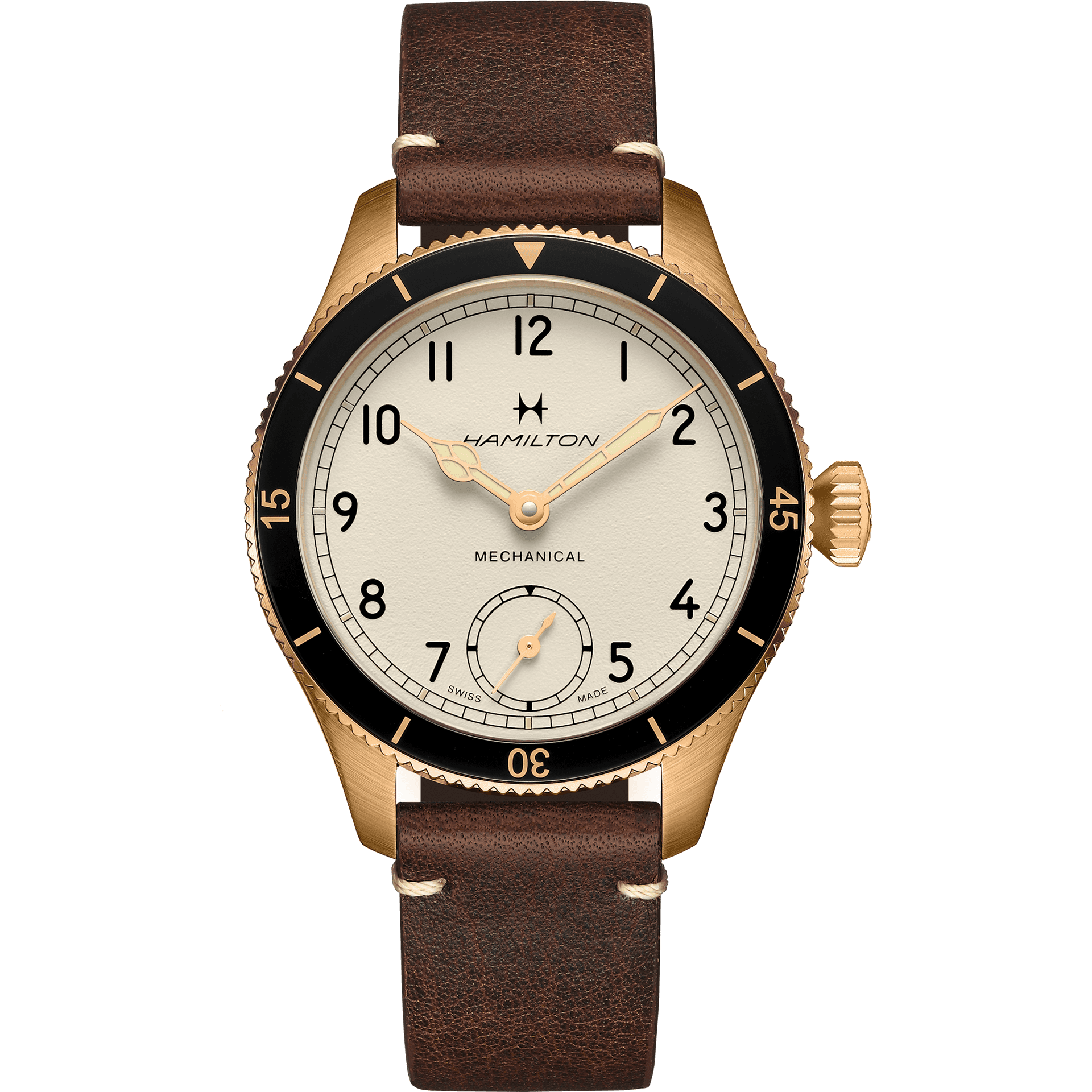 Hamilton Khaki Aviation Pilot Pioneer Mechanical Bronze 43mm
