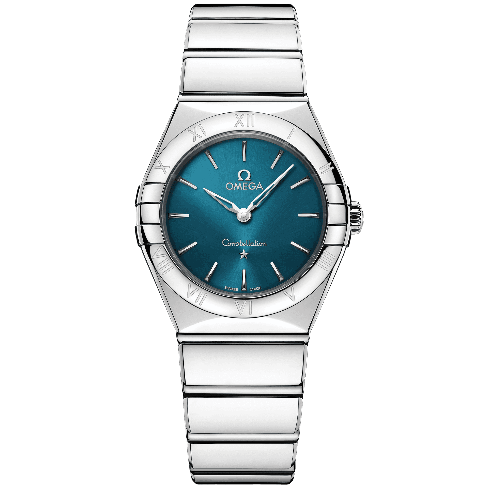 OMEGA Constellation 28 mm, steel on steel