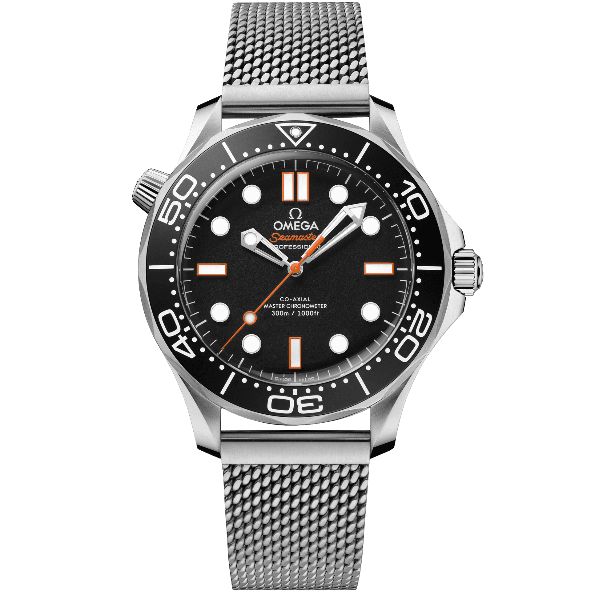 OMEGA Seamaster Diver 300M 42 mm, steel on steel