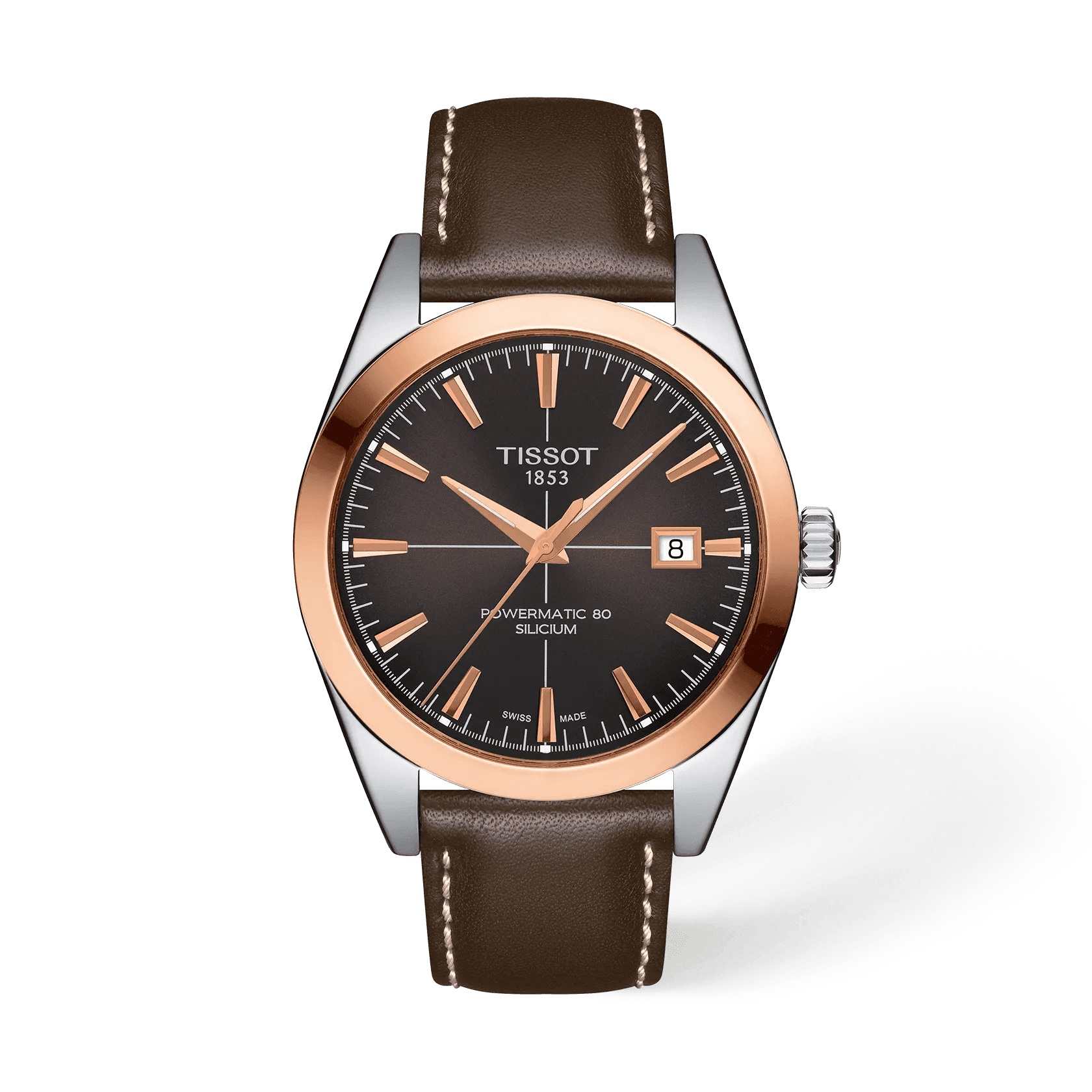 Tissot Tissot Gentleman Gold bezel 40mm