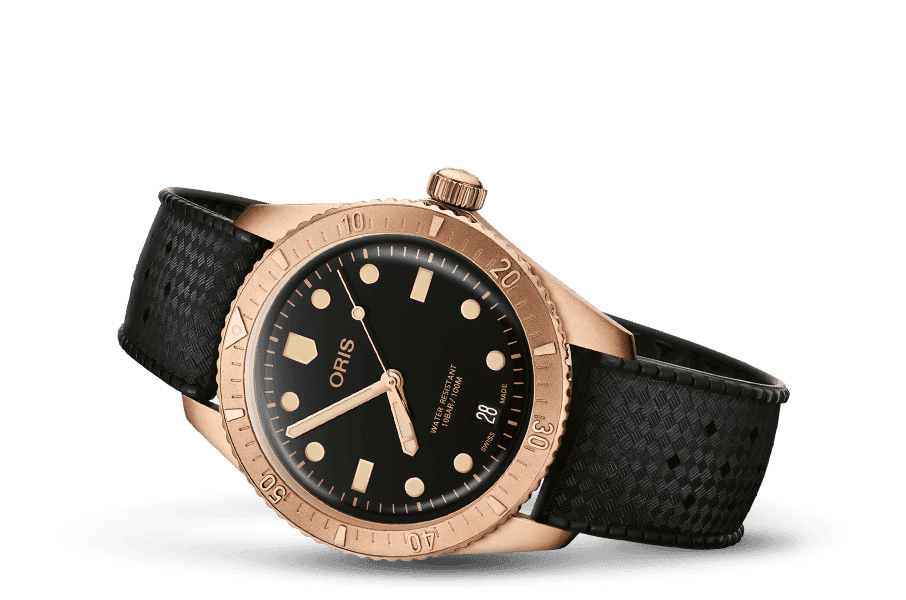 Oris Divers Sixty-Five Cotton Candy Sepia, 1/2