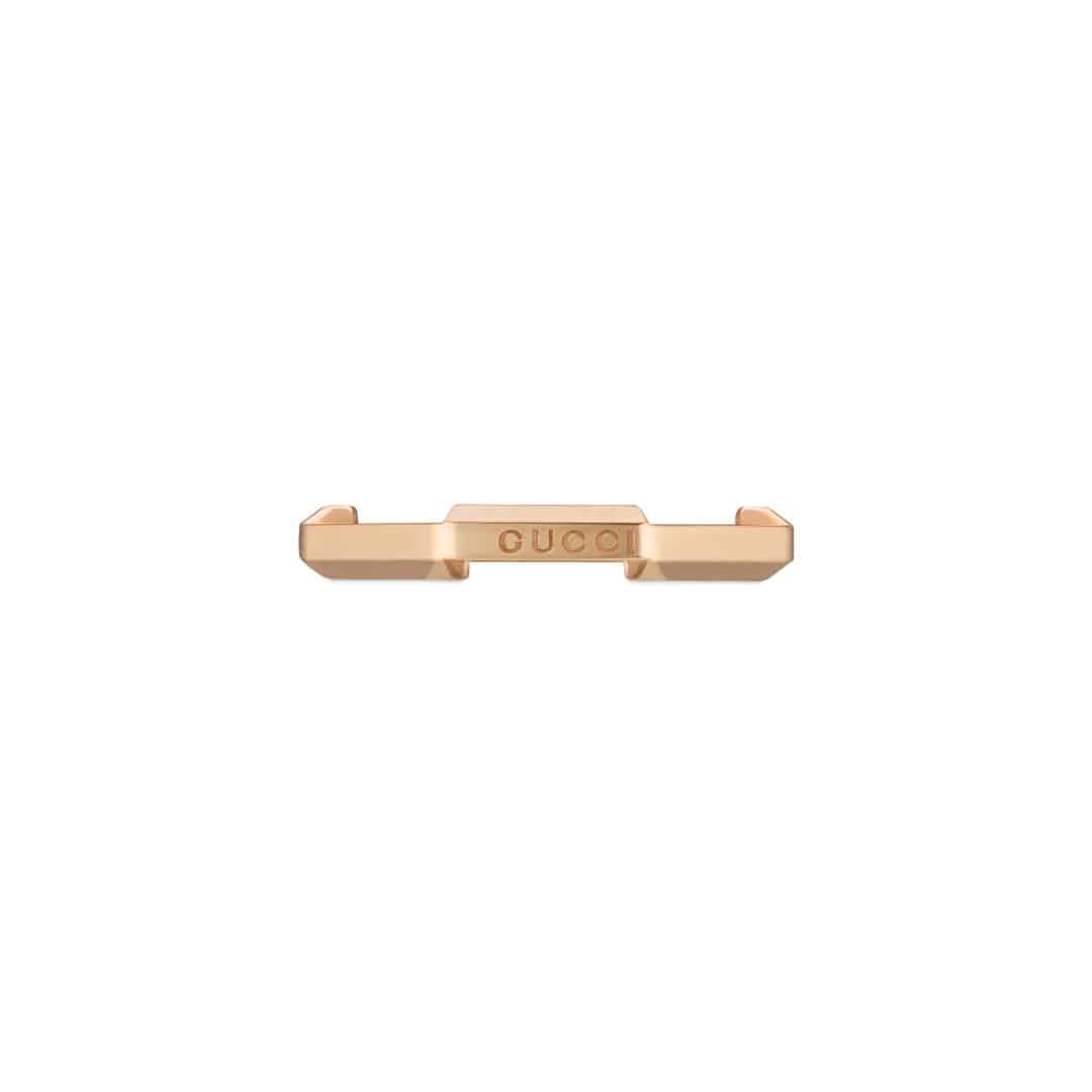Gucci Fine Link to Love Ring in 18kt Pink Gold, 1/7
