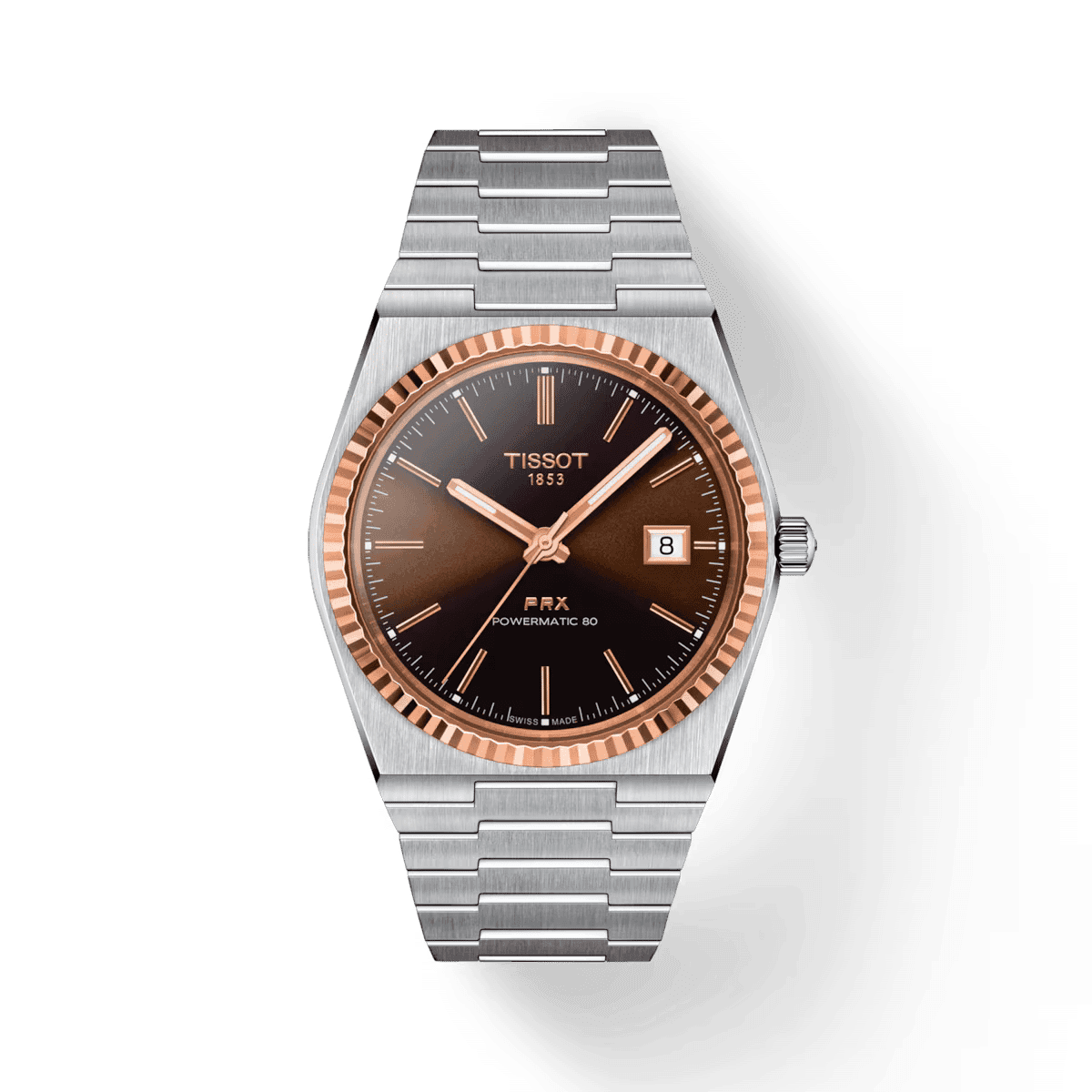 Tissot Tissot PRX Powermatic 80 Steel & 18K Gold Bezel, 1/6