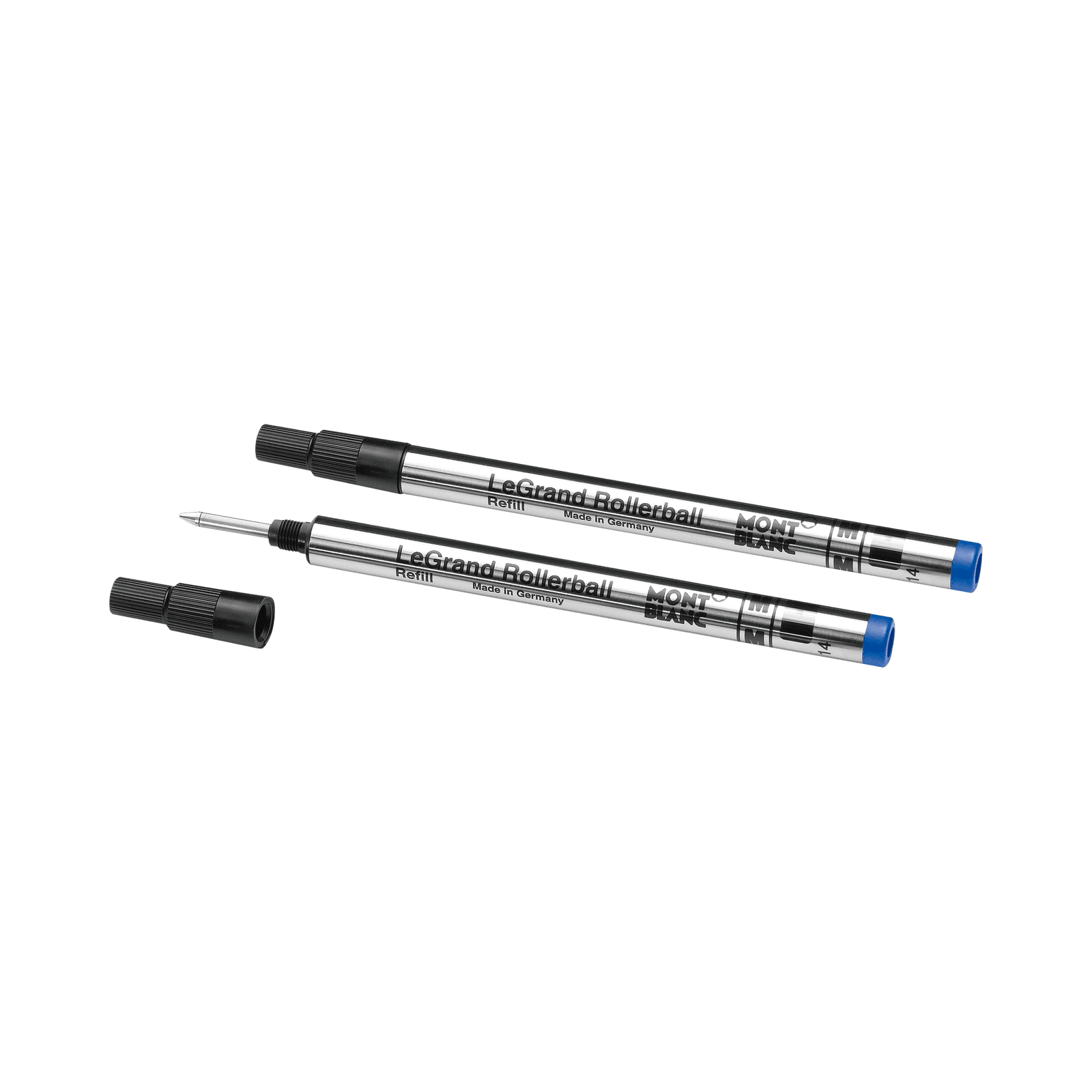 Montblanc 2 Rollerball LeGrand Refills, Royal Blue - Fine, 1/2