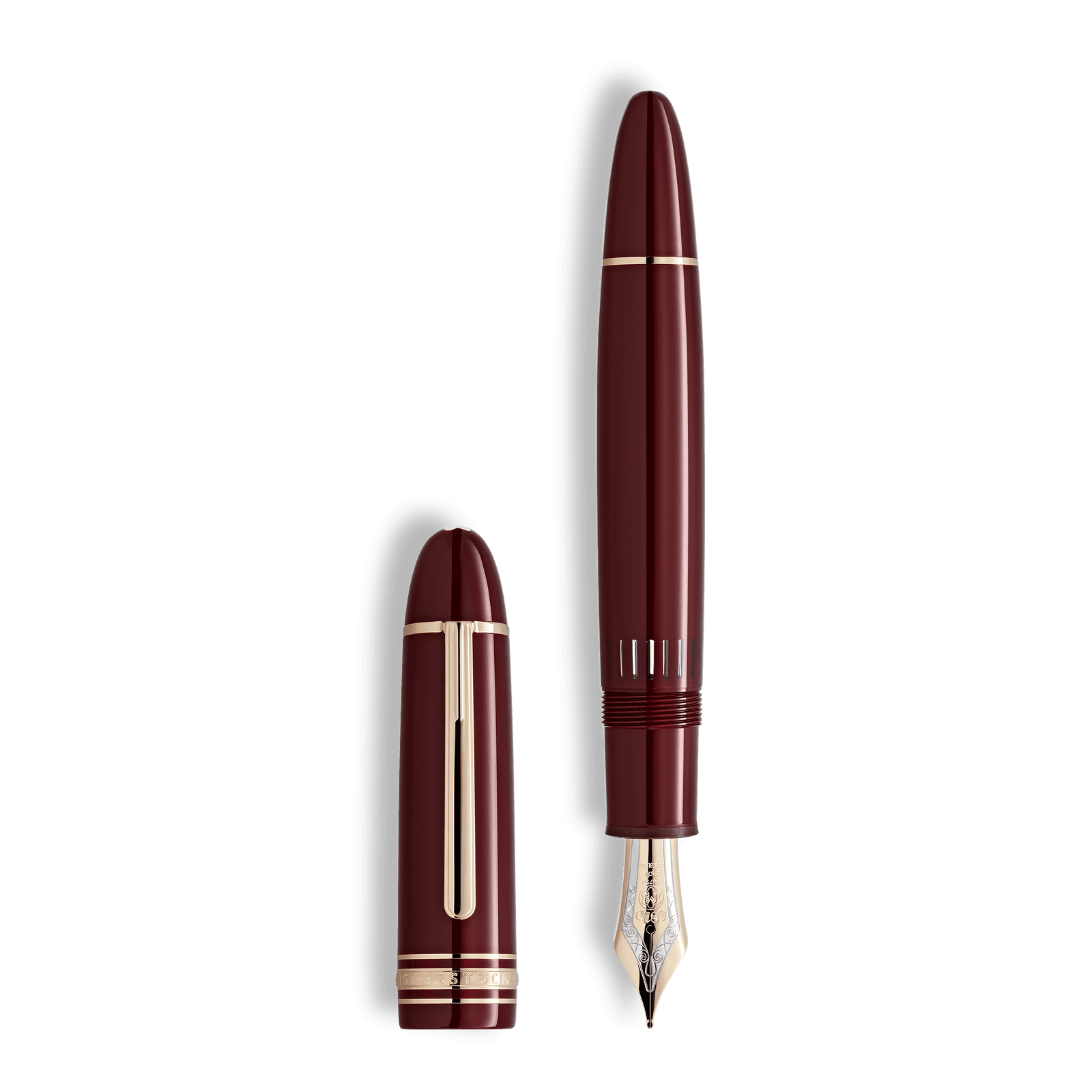 Montblanc Meisterstück Burgundy Red 149 Fountain Pen, 1/7