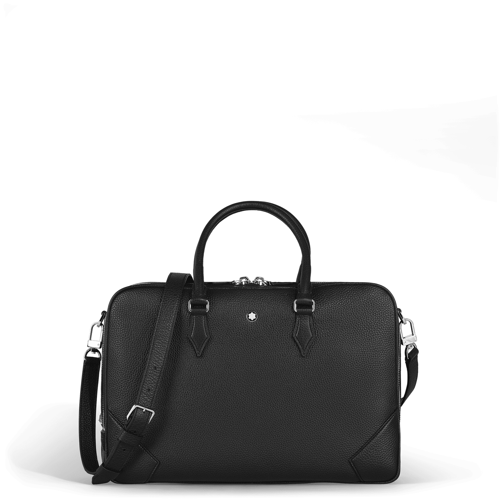 Montblanc Large Briefcase in Grain Leather, 1/8