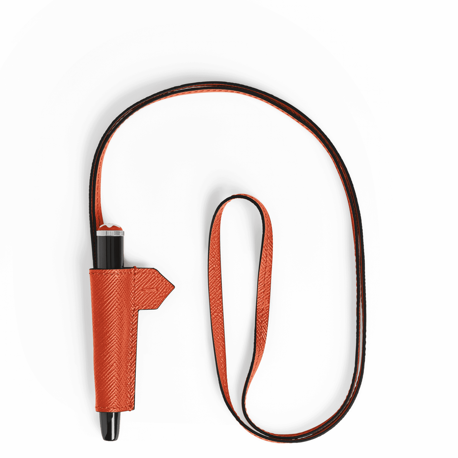 Montblanc 1-Pen Loop Necklace in Sartorial Leather, 1/2
