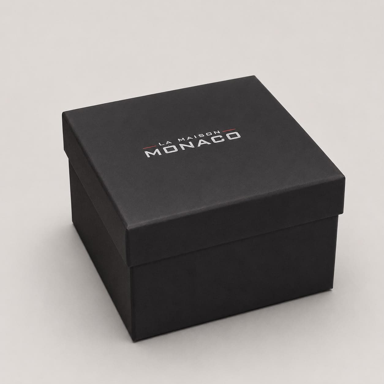 La Maison Monaco watch pouch presentation box