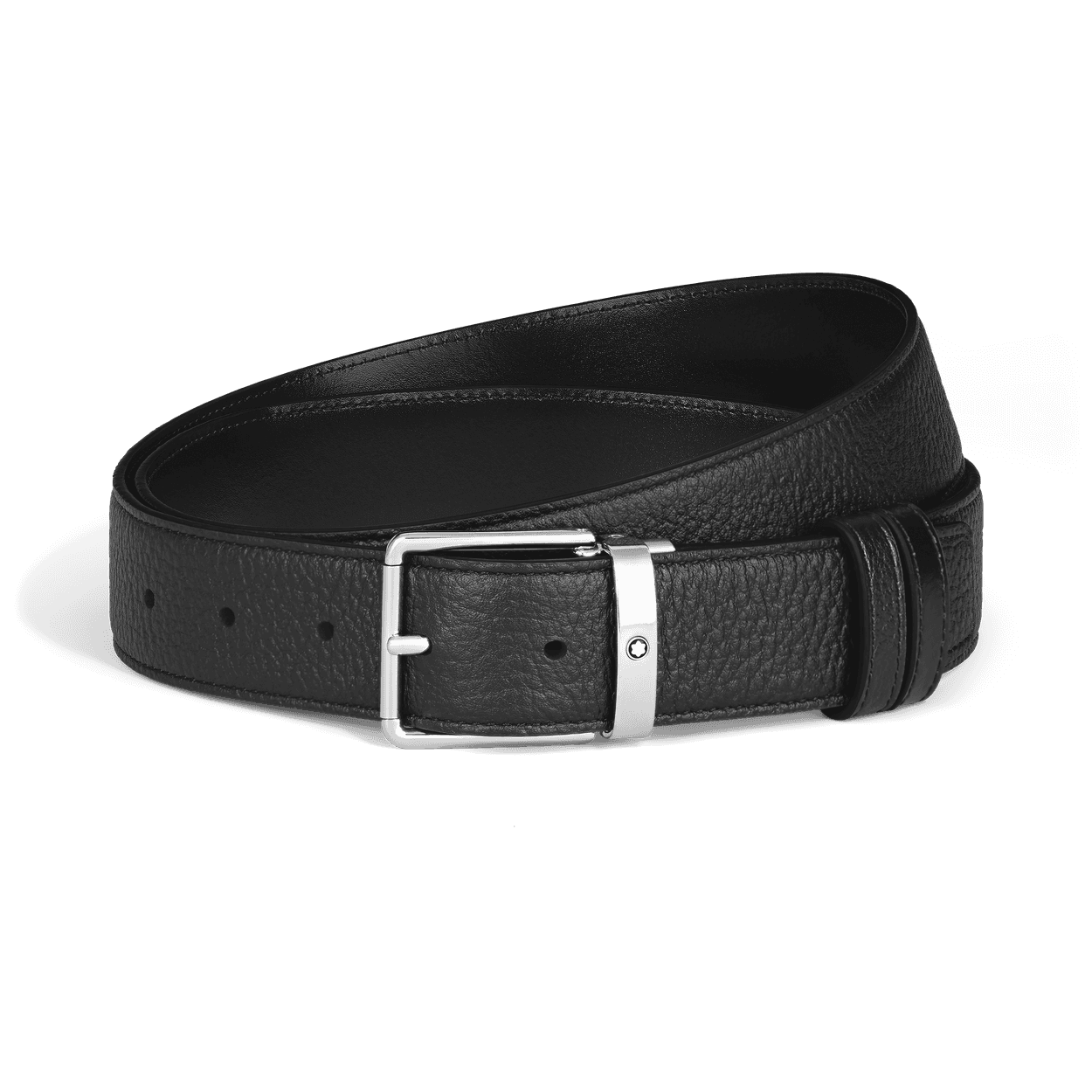 Montblanc Everyday 35 mm Reversible Belt in Grain Leather, 1/3