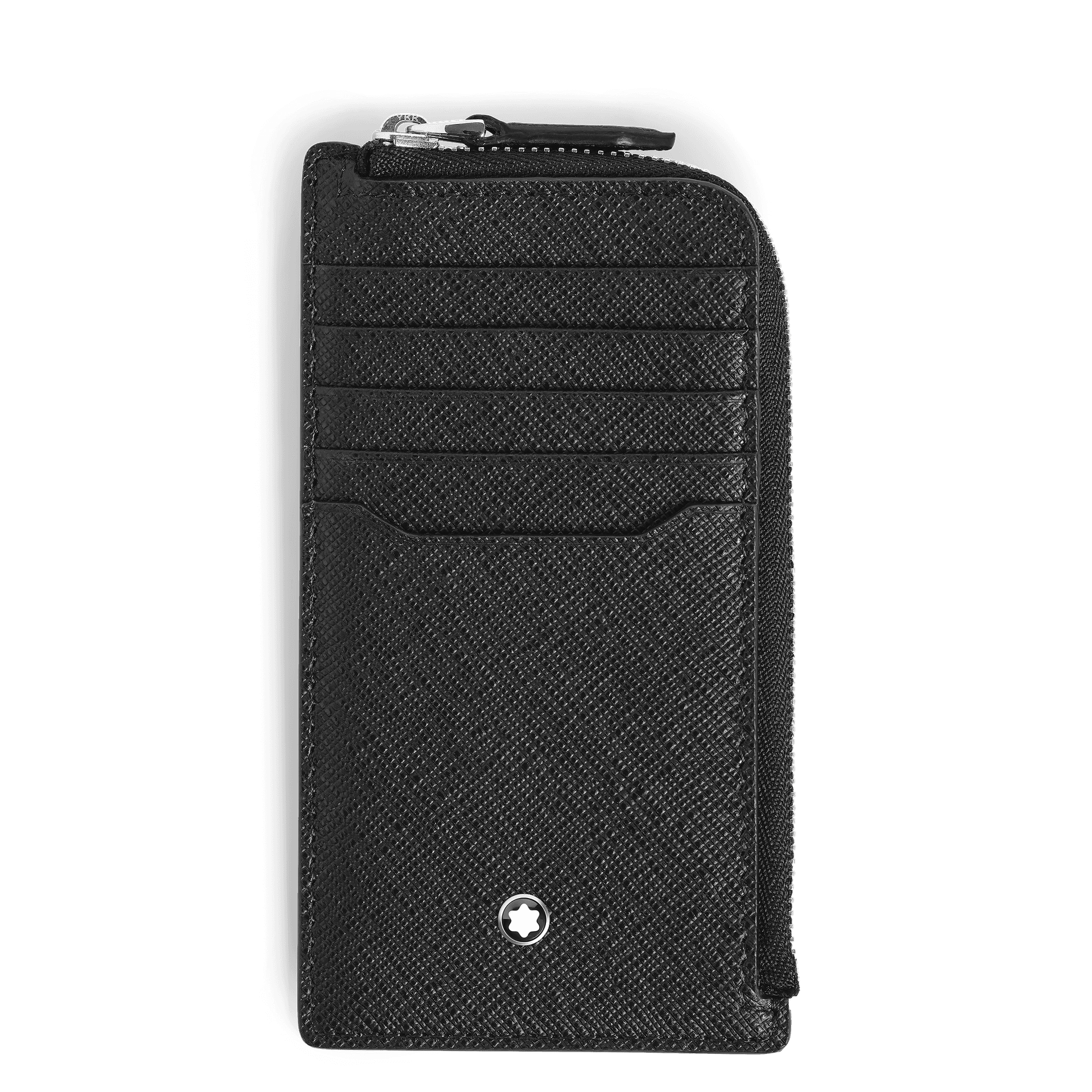 Montblanc Card Holder 8cc with zip in Sartorial Leather, 1/3