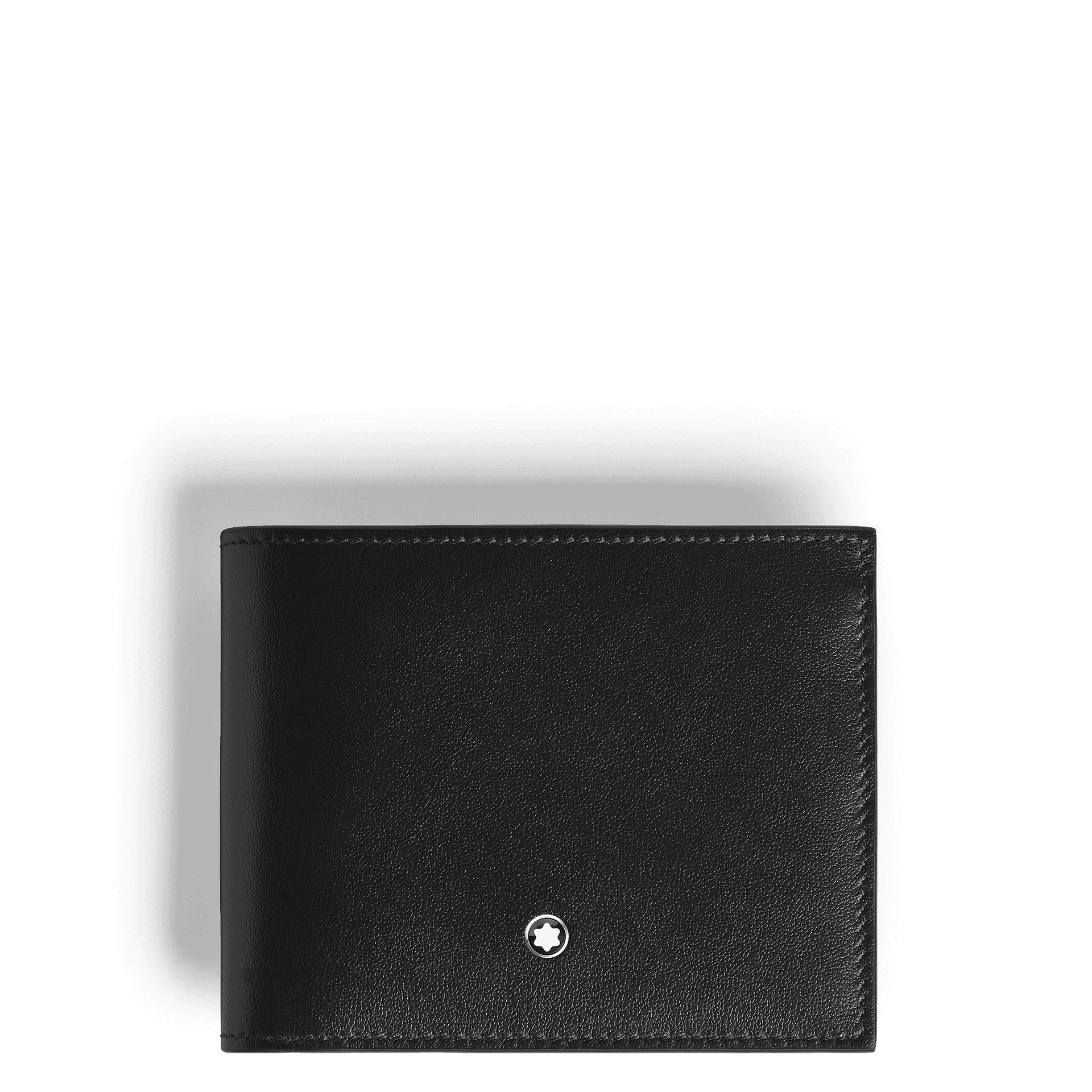 Montblanc Wallet 6cc in Meisterstück Leather, Black With Red Oak Interior, 1/5